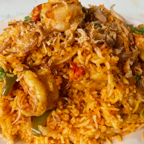 Shrimp Biryani